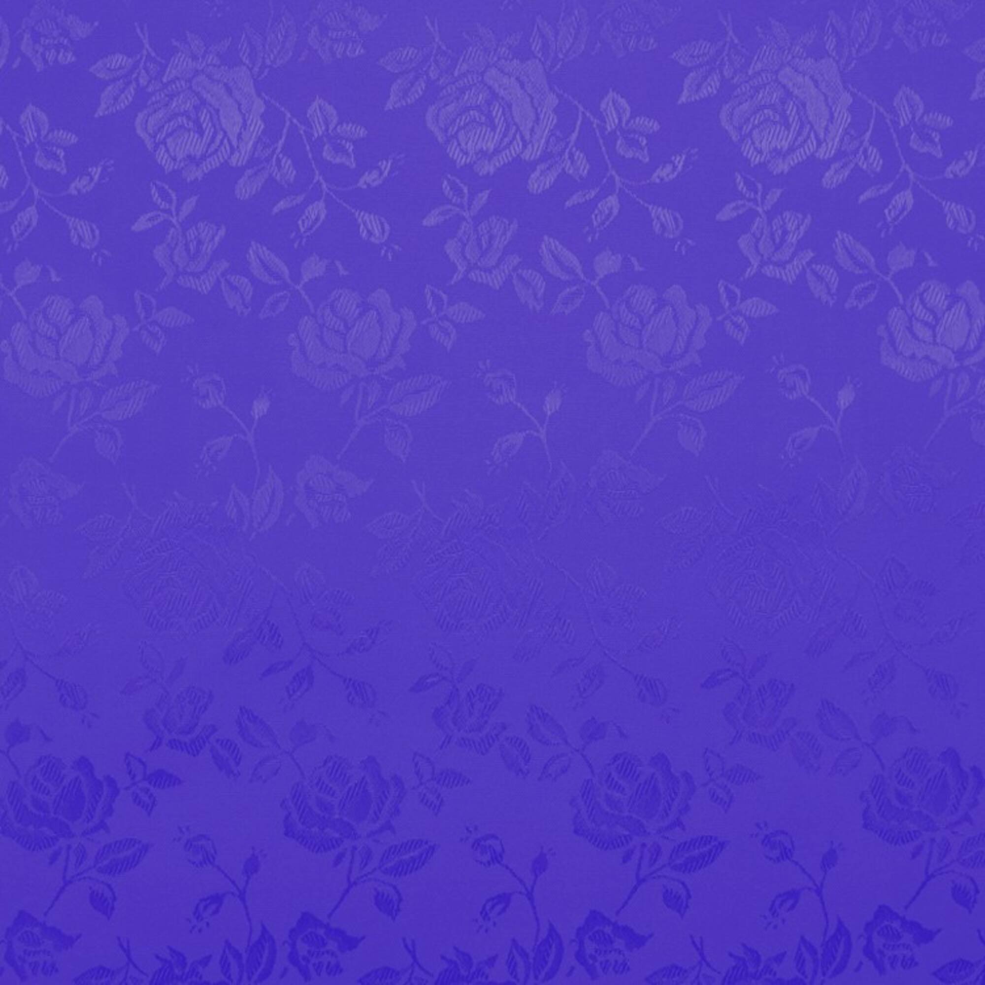 Royal Blue Jacquard Satin